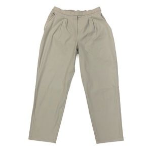 Lululemon Women's Essential High-Rise Trouser Size 10 Carbon Dust 26" Inseam